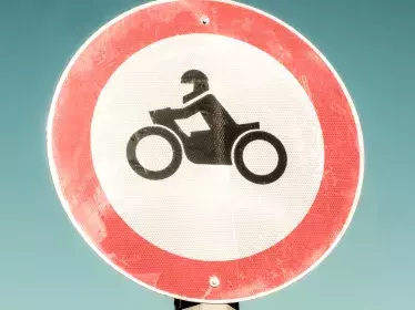 panneau signalisation moto